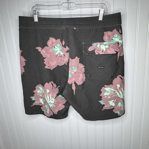 RIP CURL Sz 36 Mens Mirage Connor Flyer 19" Board Shorts Swim Trunks Floral - Picture 5 of 11